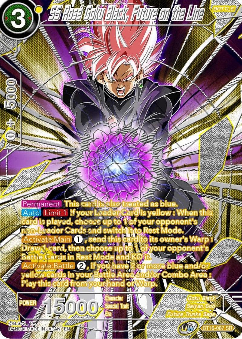 SS Rose Goku Black, Future on the Line (BT16-087) [Collector's Selection Vol. 3] - POKÉ JEUX