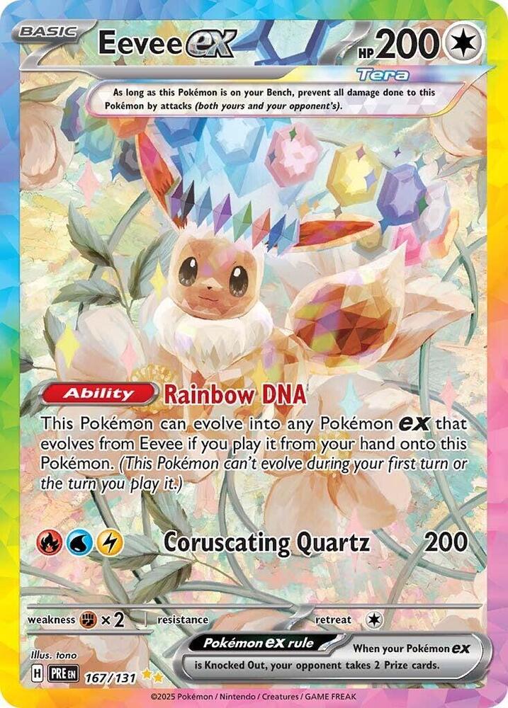 Eevee ex (167/131) [Scarlet & Violet: Prismatic Evolutions]