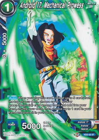 Android 17, Mechanical Prowess (XD2-02) [Android Duality] - POKÉ JEUX