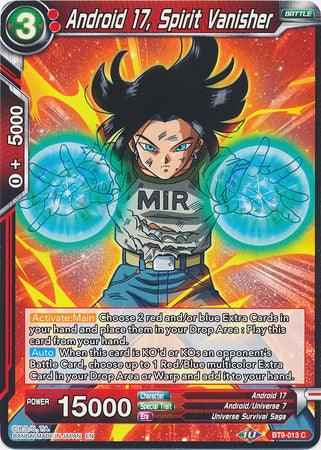 Android 17, Spirit Vanisher (BT9-013) [Universal Onslaught] - POKÉ JEUX