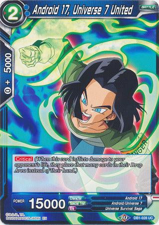 Android 17, Universe 7 United (DB1-028) [Dragon Brawl] - POKÉ JEUX