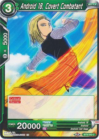 Android 18, Covert Combatant (BT9-042) [Universal Onslaught] - POKÉ JEUX