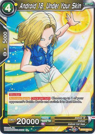 Android 18, Under Your Skin (BT9-055) [Universal Onslaught] - POKÉ JEUX