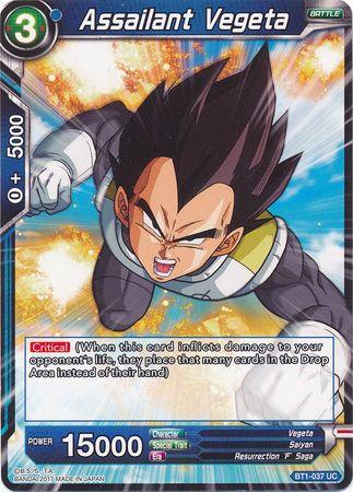 Assailant Vegeta (BT1-037) [Galactic Battle] - POKÉ JEUX