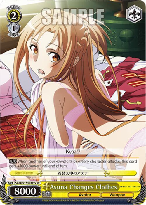 Asuna Changes Clothes [Sword Art Online Chronicle Set] - POKÉ JEUX