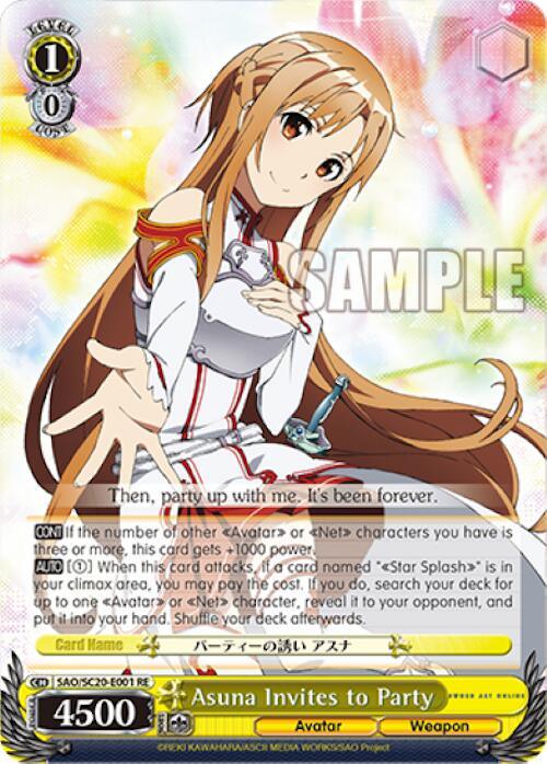 Asuna Invites to Party [Sword Art Online Chronicle Set] - POKÉ JEUX