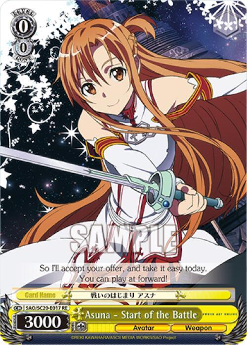 Asuna - Start of the Battle [Sword Art Online Chronicle Set] - POKÉ JEUX