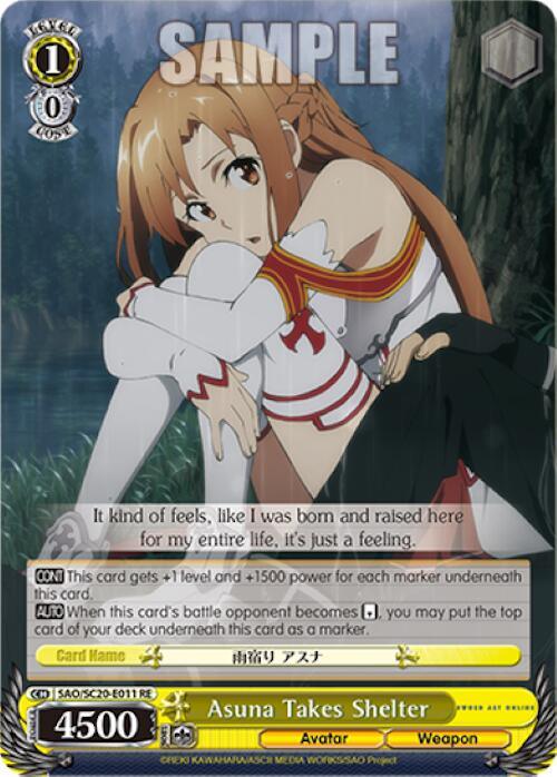 Asuna Takes Shelter [Sword Art Online Chronicle Set] - POKÉ JEUX