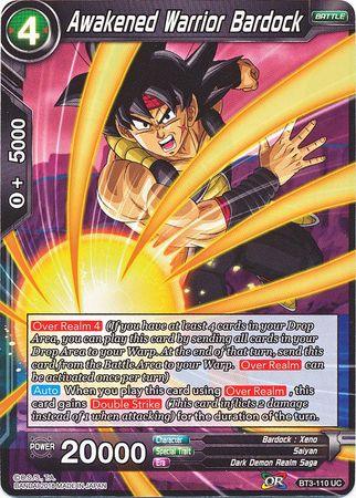 Awakened Warrior Bardock (BT3-110) [Cross Worlds] - POKÉ JEUX