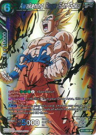 Awakening Rage Son Goku (BT1-059) [Galactic Battle] - POKÉ JEUX