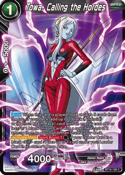 Towa, Calling the Hordes (BT15-126) [Saiyan Showdown] - POKÉ JEUX