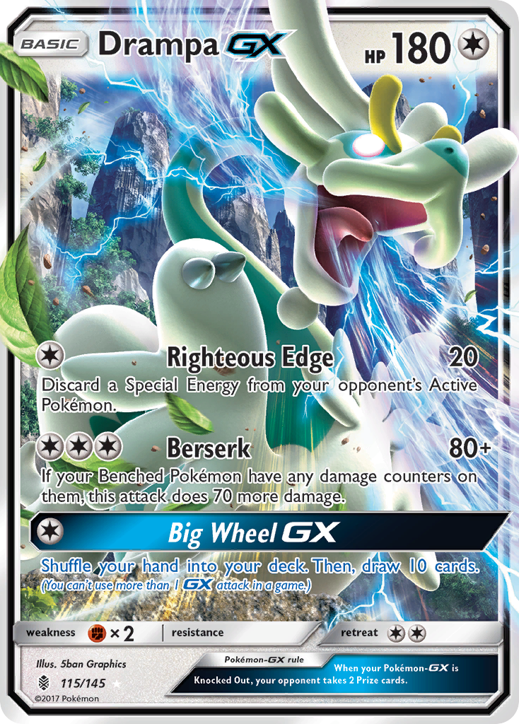 Drampa GX (115/145) [Sun & Moon: Guardians Rising]