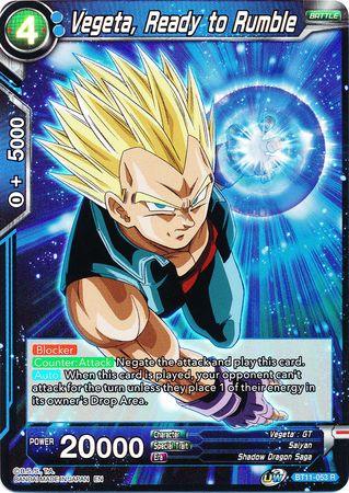 Vegeta, Ready to Rumble (BT11-053) [Vermilion Bloodline 2nd Edition] - POKÉ JEUX