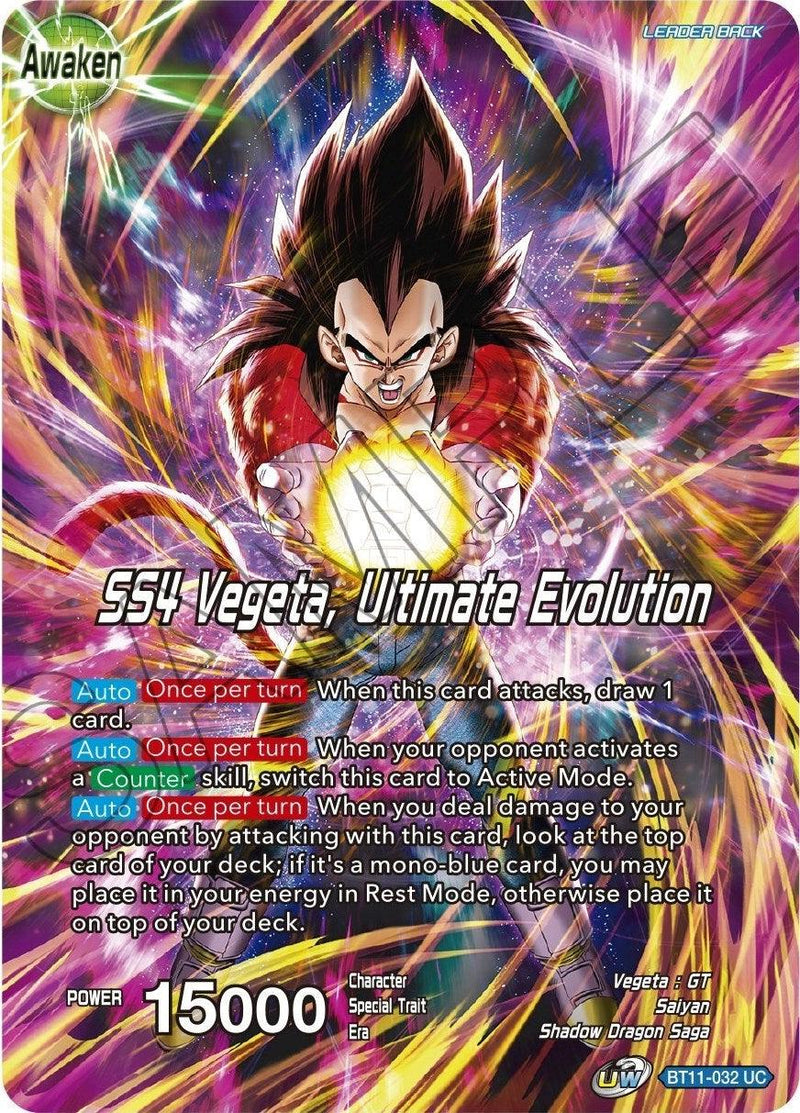 Vegeta // SS4 Vegeta, Ultimate Evolution (BT11-032) [Theme Selection: History of Vegeta] - POKÉ JEUX