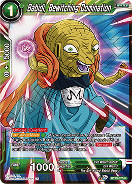 Babidi, Bewitching Domination (Rare) (BT13-075) [Supreme Rivalry] - POKÉ JEUX