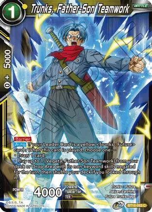 Trunks, Father-Son Teamwork (BT16-083) [Realm of the Gods] - POKÉ JEUX