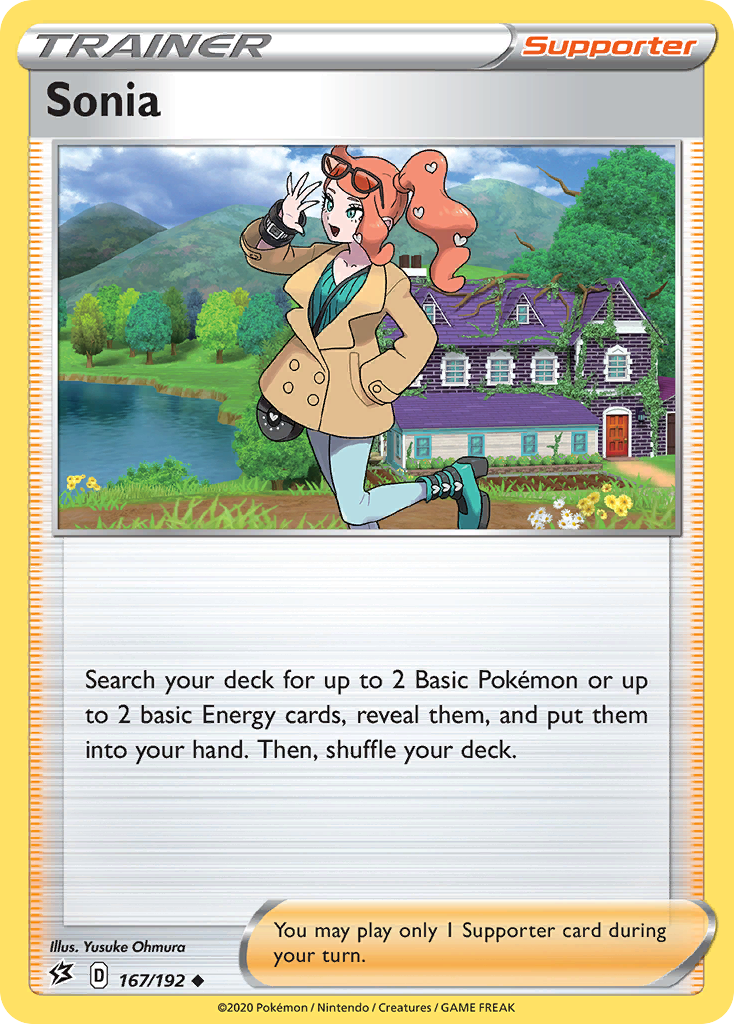 Sonia (167/192) [Sword & Shield: Rebel Clash]