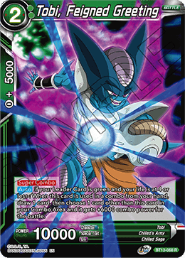 Tobi, Feigned Greeting (Rare) (BT13-068) [Supreme Rivalry] - POKÉ JEUX