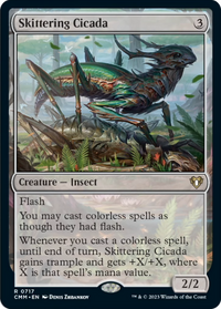 Skittering Cicada [Commander Masters]