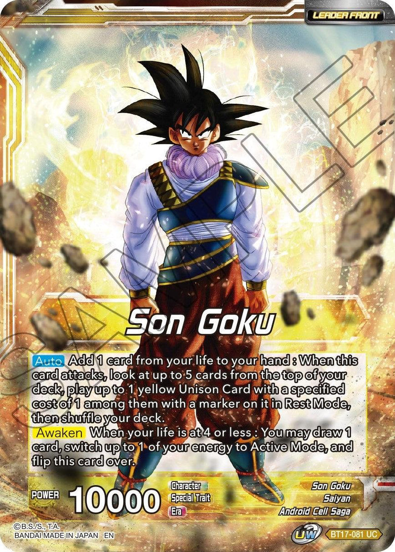 Son Goku // SS Son Goku, Fearless Fighter (BT17-081) [Ultimate Squad Prerelease Promos] - POKÉ JEUX