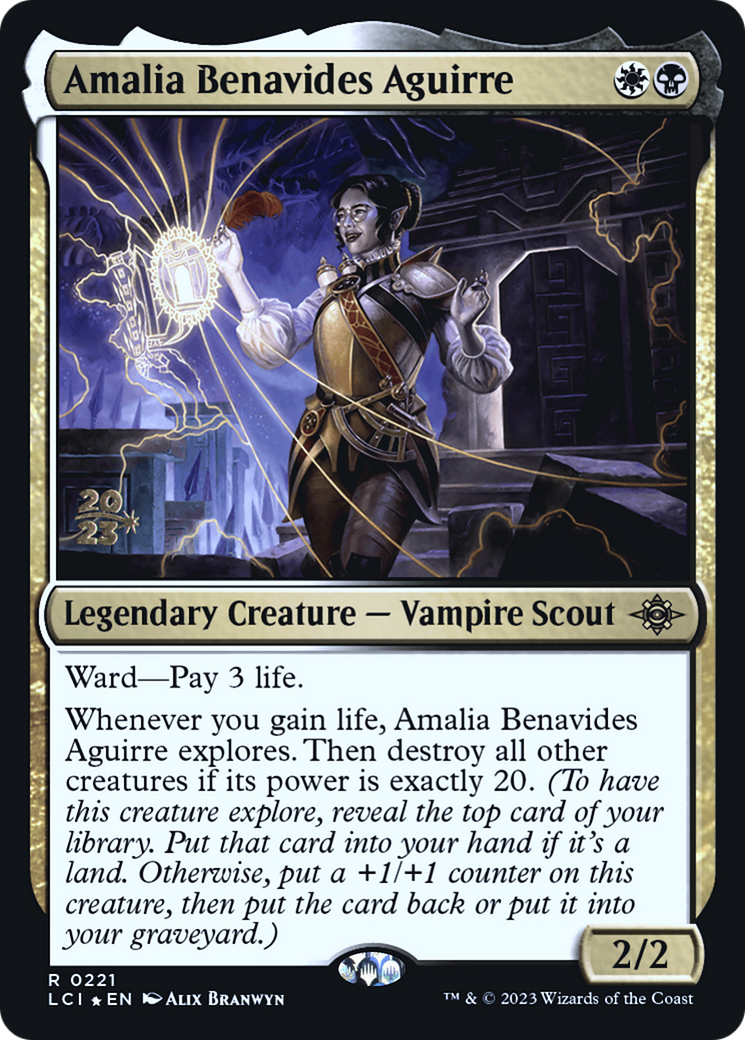 Amalia Benavides Aguirre [The Lost Caverns of Ixalan Prerelease Cards]