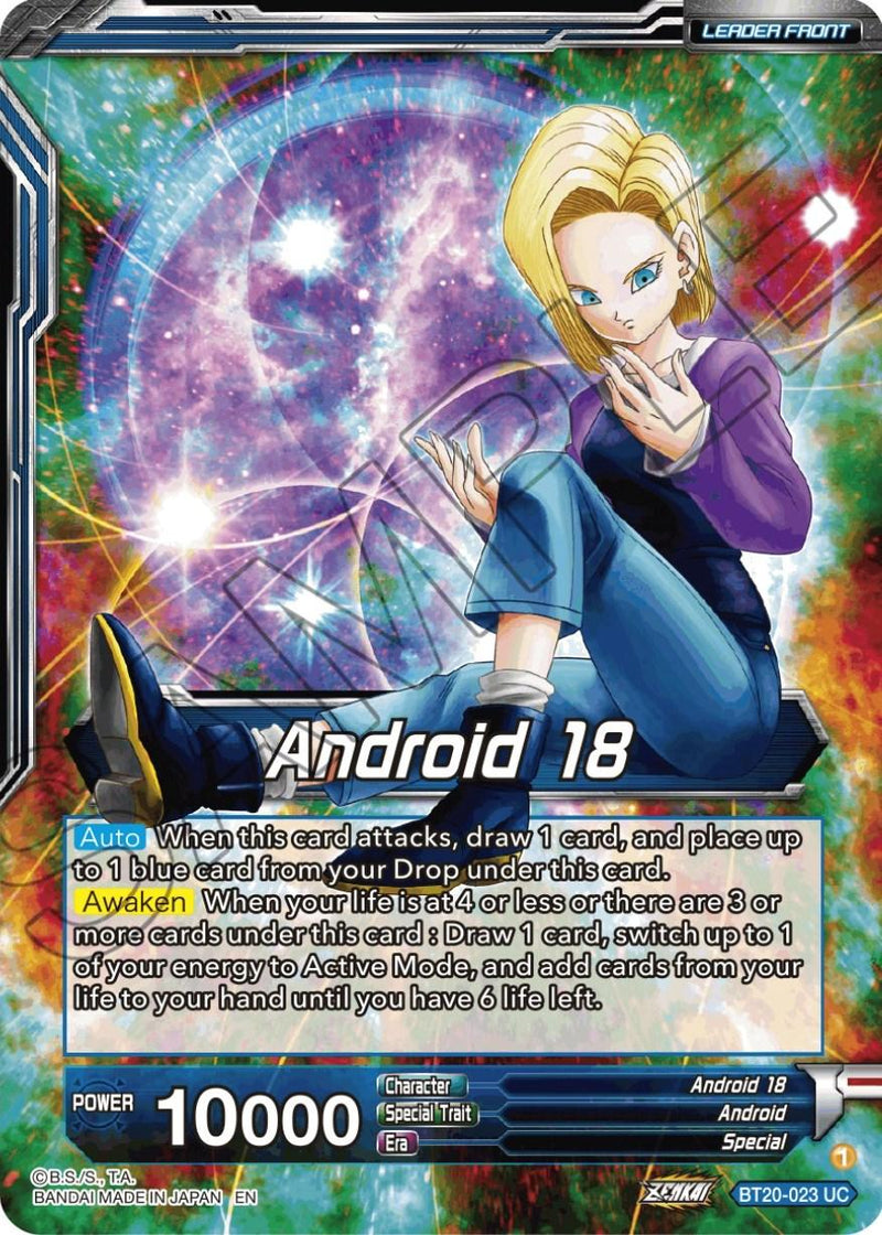 Android 18 // Android 18, Impenetrable Rushdown (BT20-023) [Power Absorbed Prerelease Promos] - POKÉ JEUX