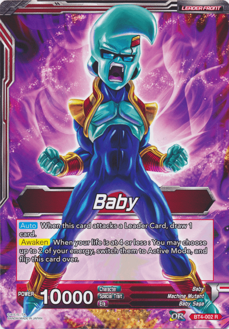 Baby // Rampaging Great Ape Baby (Oversized Card) (BT4-002) [Oversized Cards] - POKÉ JEUX