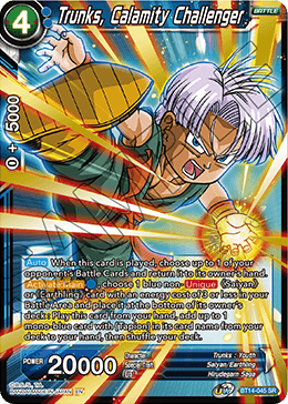 Trunks, Calamity Challenger (BT14-045) [Cross Spirits] - POKÉ JEUX