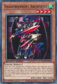 Shadowknight Archfiend [SGX3-ENE06] Common