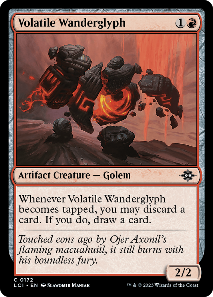 Volatile Wanderglyph [The Lost Caverns of Ixalan]