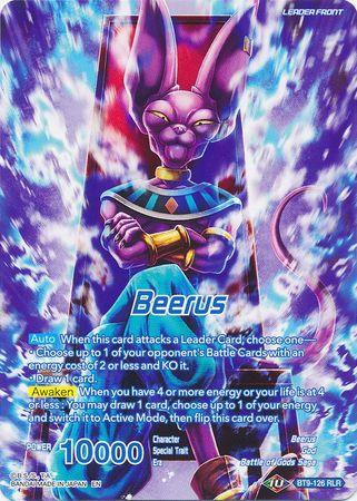 Beerus // Beerus, God of Destruction Returns (BT9-126) [Universal Onslaught] - POKÉ JEUX