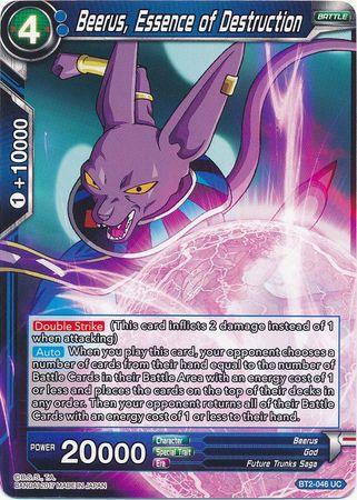 Beerus, Essence of Destruction (BT2-046) [Union Force] - POKÉ JEUX