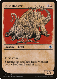 Rust Monster (Showcase) [Dungeons & Dragons: Adventures in the Forgotten Realms]