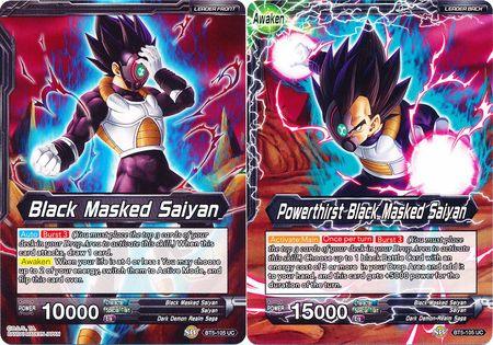 Black Masked Saiyan // Powerthirst Black Masked Saiyan (BT5-105) [Miraculous Revival] - POKÉ JEUX