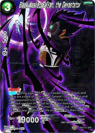 Black Masked Saiyan, the Devastator (SPR) (BT5-111) [Miraculous Revival] - POKÉ JEUX