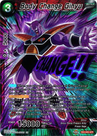 Body Change Ginyu (SPR) (TB3-006) [Clash of Fates] - POKÉ JEUX