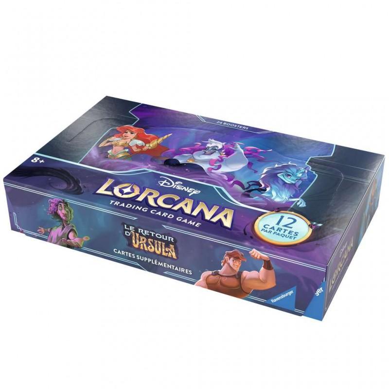 Combo 3 : Lorcana - Booster Box Le retour d'Ursula + 2 decks (French) - POKÉ JEUX