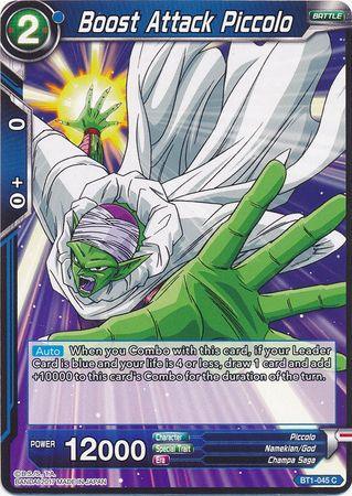 Boost Attack Piccolo (BT1-045) [Galactic Battle] - POKÉ JEUX