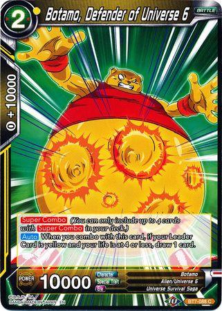 Botamo, Defender of Universe 6 (BT7-088) [Assault of the Saiyans] - POKÉ JEUX