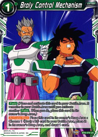 Broly Control Mechanism (BT6-076) [Destroyer Kings] - POKÉ JEUX