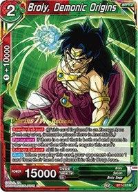 Broly, Demonic Origins (BT7-117_PR) [Assault of the Saiyans Prerelease Promos] - POKÉ JEUX