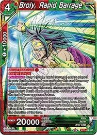 Broly, Rapid Barrage (BT7-116_PR) [Assault of the Saiyans Prerelease Promos] - POKÉ JEUX