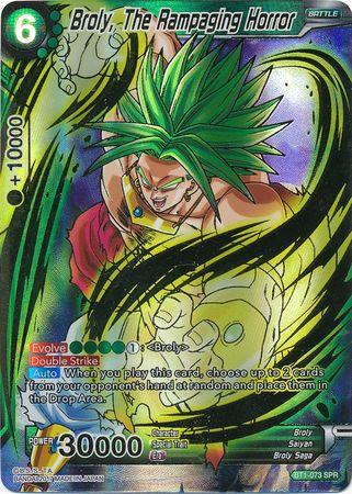 Broly, The Rampaging Horror (SPR) (BT1-073) [Galactic Battle] - POKÉ JEUX