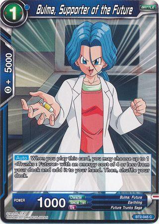 Bulma, Supporter of the Future (BT2-045) [Union Force] - POKÉ JEUX