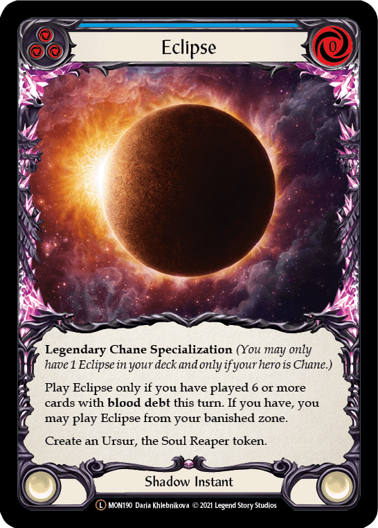 Eclipse [U-MON190-RF] (Monarch Unlimited) Unlimited Rainbow Foil - POKÉ JEUX