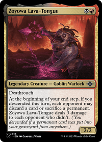 Zoyowa Lava-Tongue [The Lost Caverns of Ixalan]