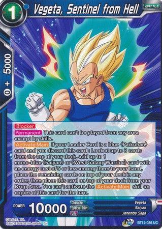 Vegeta, Sentinel from Hell (BT12-035) [Vicious Rejuvenation] - POKÉ JEUX