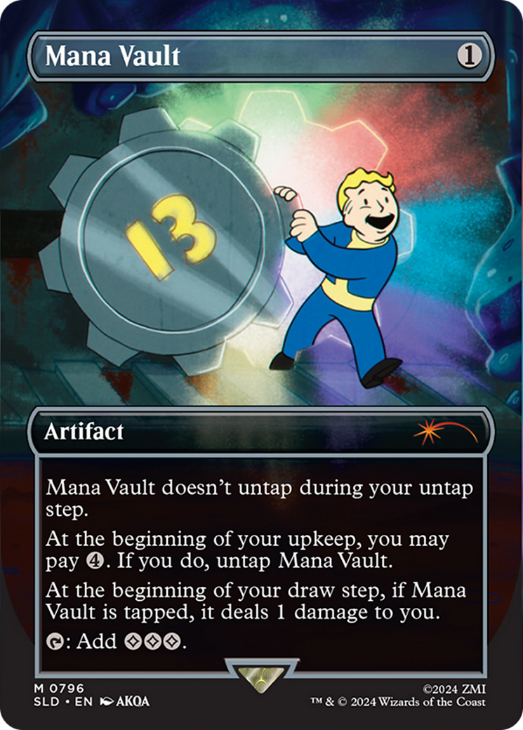 Mana Vault (Rainbow Foil) [Secret Lair Drop Series]