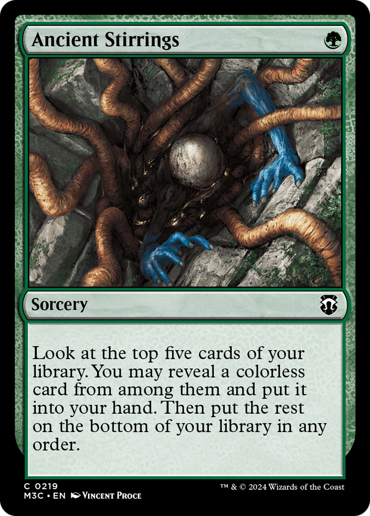 Ancient Stirrings [Modern Horizons 3 Commander]