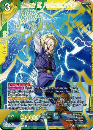 Android 18, Perfection's Prey (Gold Stamped) (P-210) [Mythic Booster] - POKÉ JEUX